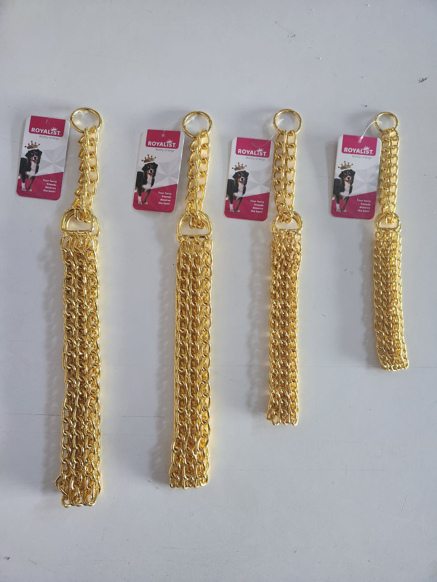 03734 ROYALIST SL207G 2.5MM*50CM ÜÇ SIRALI ZİNCİR GOLD