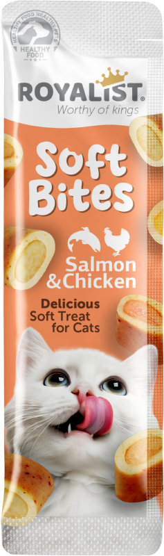03746 ROYALIST SOFT BİTES SALMON & CHİCKEN 10 GR