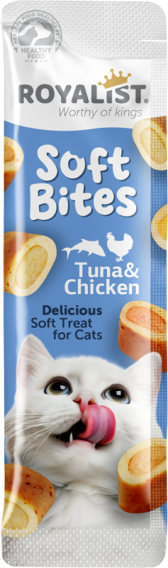 03747 ROYALIST SOFT BİTES TUNA & CHİCKEN 10 GR