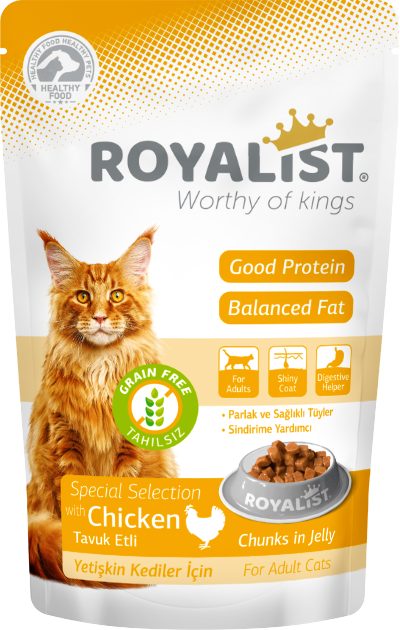 03374 ROYALiST TAVUKLU POUCH KONSERVE 85 GR