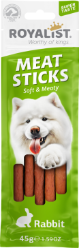 03909 ROYALIST DOG MEAT STİCKS RABBİT 45 GR