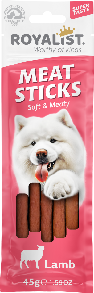 03910 ROYALIST DOG MEAT STİCKS LAMB 45 GR