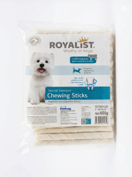 02792 ROYALIST BEYAZ BURGU KEMİK 5'' 600 GR 100 PCS