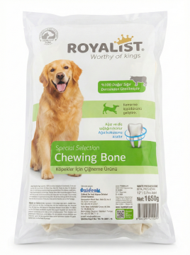02790 ROYALIST BEYAZ PRES KEMİK 12'' 1650 GR 5 PCS