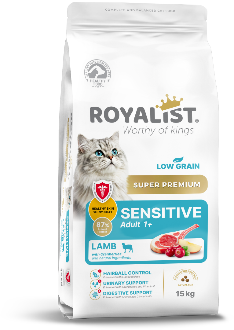 04065 Royalist Adult Cat Food Sensitive Lamb 15 KG