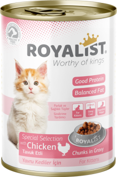 03242 ROYALIST YAVRU KEDİ KONSERVE 400 GR 12 Lİ